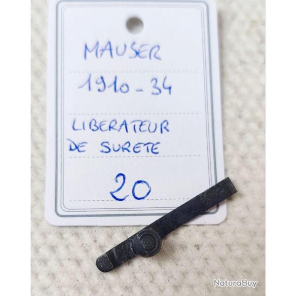 PICE MAUSER MOD. 1910-34 - LIBERATEUR DE SURETE