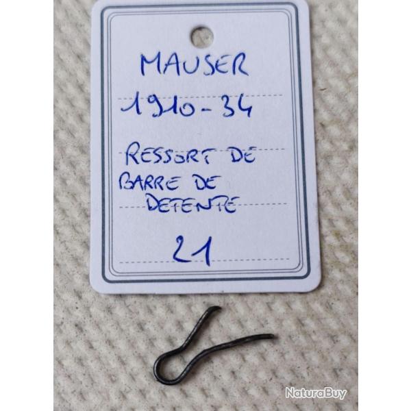 PICE MAUSER MOD. 1910-34 - RESSORT DE BARRE DE DETENTE