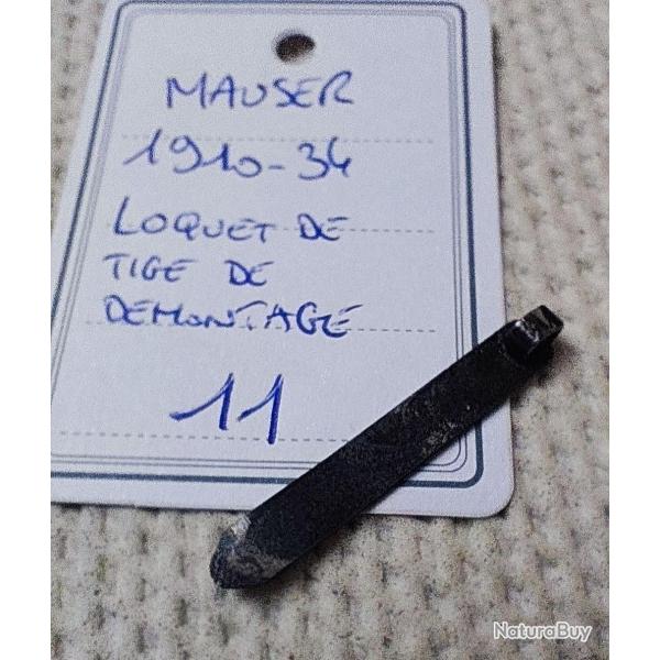 PICE MAUSER MOD. 1910-34 - LOQUET DE TIGE DE DEMONTAGE