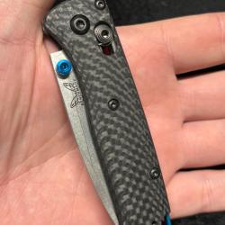 Benchmade Mini Bugout 533-3 Carbonfiber, CPM S90V, couteau de poche