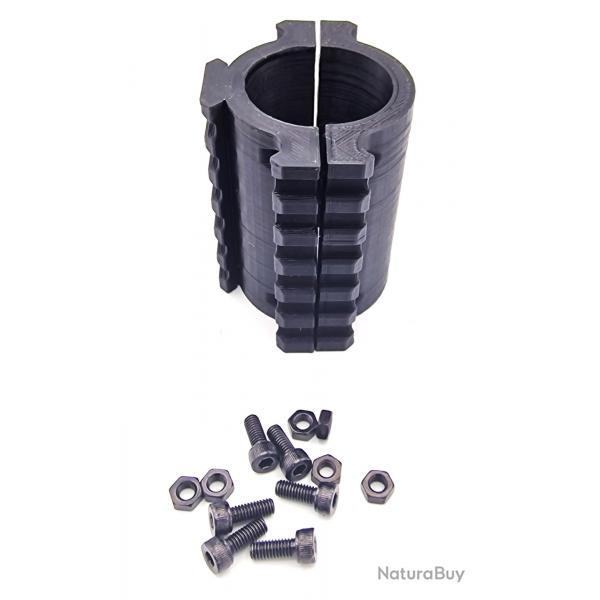 Fx Airgun DRS 500 - Triple Rail Picatinny bipied 6 places