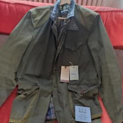 A vendre veste barbour beacon taille xl excellent état.