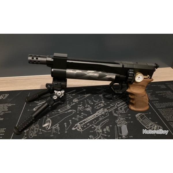 Huben GK1 Adaptateur simple rail picatinny 3 emplacements