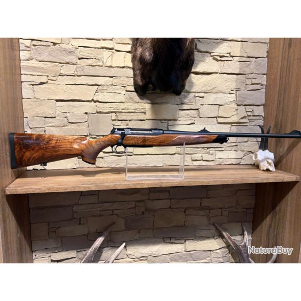 Carabine Sauer 404 élégance, grade 6, tête de culasse dorée, cal. 300wm de démonstration.