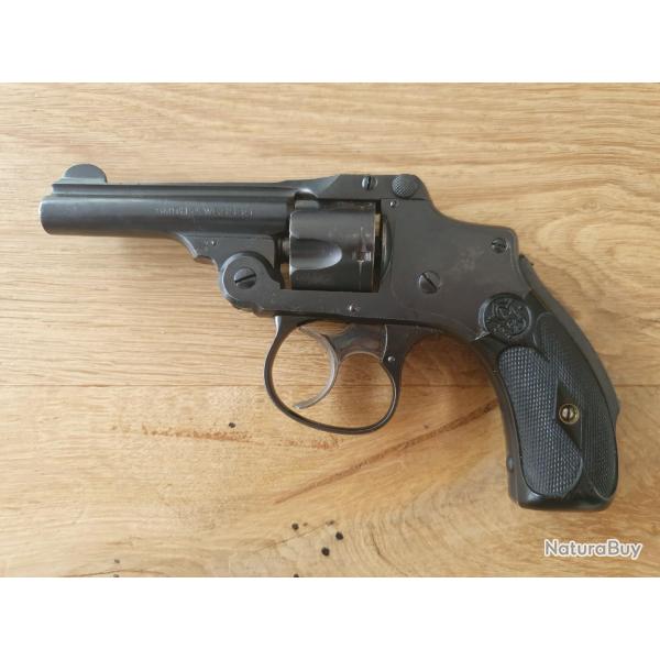 revolver SMITH & WESSON modle SAFETY 3eme model cal 32 S&W SHORT
