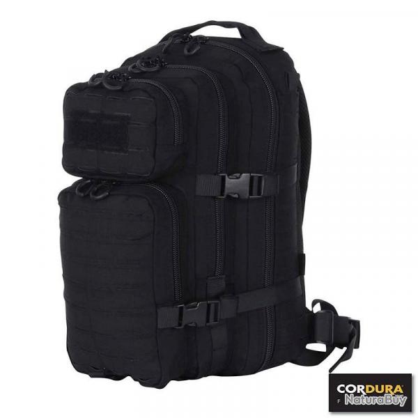 Sac à dos 101 Inc Assault 1-Day CORDURA 28 litres découpe laser noir
