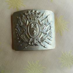 Plateau de ceinturon  officier de  Cuirassier de Condé (restauration)