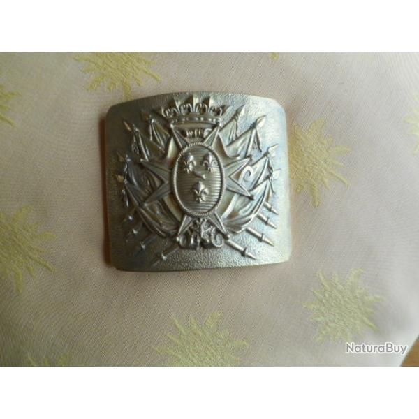 Plateau de ceinturon  officier de  Cuirassier de Condé (restauration)