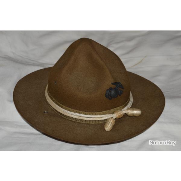 CHAPEAU AMERICAIN DOUGHBOY-USMC-MARINE'S CORPS AMERICAN HAT-1939/1945