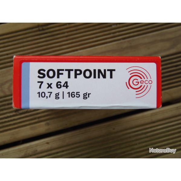 20 Cartouches neuves 7x64