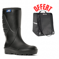 Bottes Grand Froid Polyver Winter + Sac OFFERT Noir