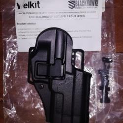 Etui / holster Blackhawk pour Sig SP 2022 gaucher