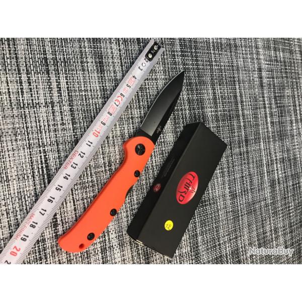Couteau Third manche orange