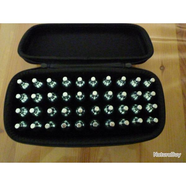 Malette avec 40 cartouches de Co2 Powair