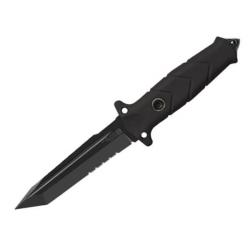 Couteau fixe TB Outdoor Le Vengeur tout noir TB0150