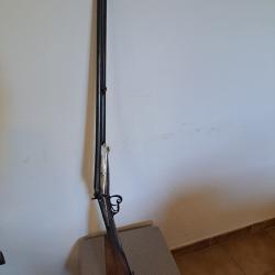 Fusil de chasse a percussion centrale a chiens externes Saint Etienne