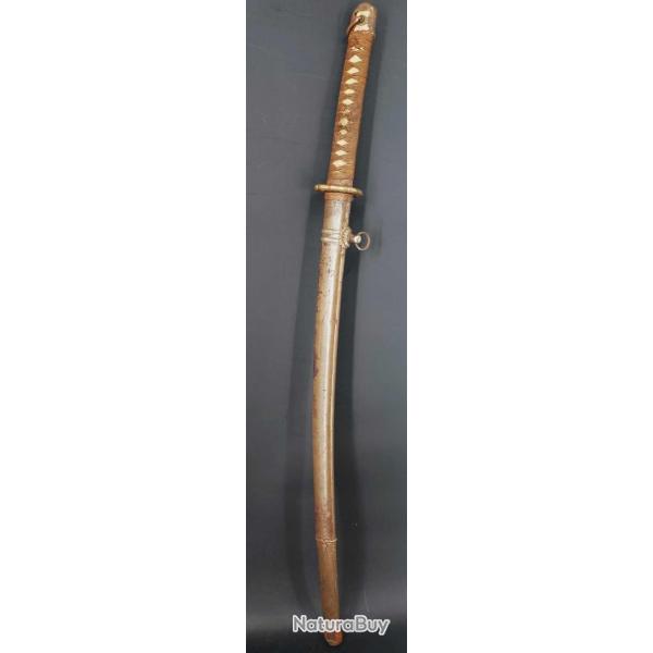 WW2 SHIN-GUNTO MODELE 1938 TYPE 98 DATE SHOWA 19 / 1944 KANE... SABRE JAPONAIS KATANA SECONDE GUERRE