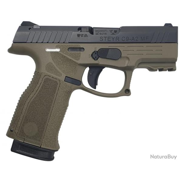 OFFRE STEYR - PISTOLET STEYR C9-A2 OLIVE VISE COMBAT CAL.9x19