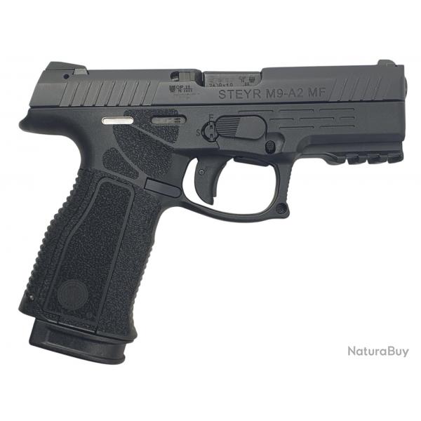 OFFRE STEYR - PISTOLET STEYR M9-A2 BLACK TRAPEZVISIER CAL.9x19 AVEC SURET MANUELLE