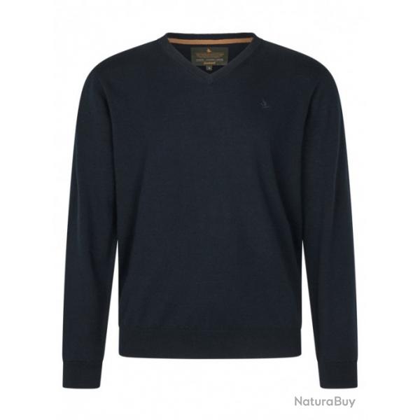 PULL  COL EN V PINE SEELAND COLORIS DARK SAPPHIRE