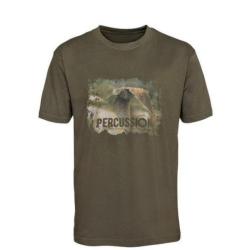 Tee-shirt Percussion Sérigraphie chasse Bécasse / S - Bécasse / 2XL
