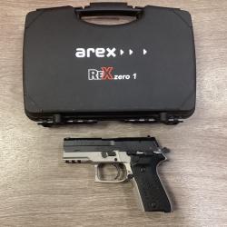 Rex zéro 1 cp calibre 9x19 + mallette d'origine + 1 chargeurs sup.