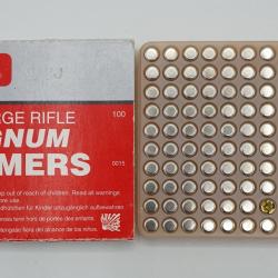 100 Amorces CCI  : Large Rifle Magnum 250.