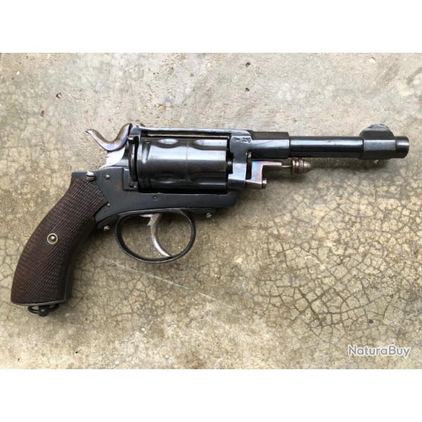 ETAT NEUF REVOLVER 8MM/92 5 COUPS FABRICATION ACIER ELG