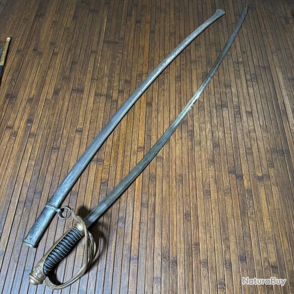SABRE 1822 D'OFFICIER D'ARTILLERIE FORG PAR COULAUX A KLINGENTHAL