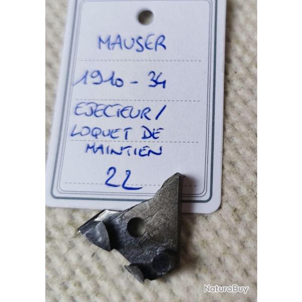 PICE MAUSER MOD. 1910-34 - EJECTEUR/LOQUET DE MAINTIEN