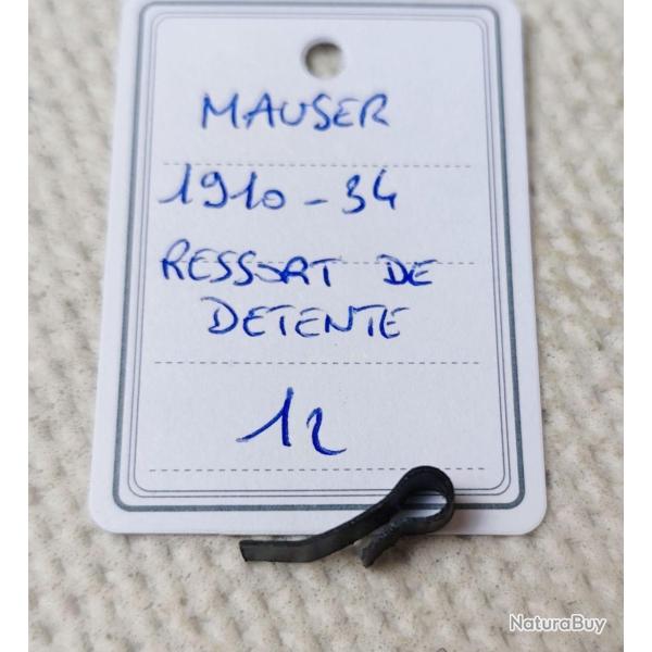 PICE MAUSER MOD. 1910-34 - RESSORT DE DETENTE