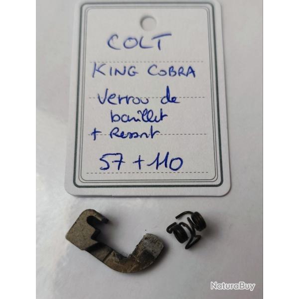 PICE COLT MOD. KING COBRA - VERROU DE BARILLET + RESSORT