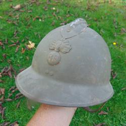 CASQUE ADRIAN INFANTERIE MODÈLE 26 ATTRIBUT 15 JUS