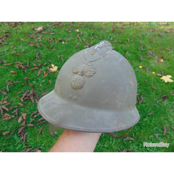 CASQUE ADRIAN INFANTERIE MODÈLE 26 ATTRIBUT 15 JUS