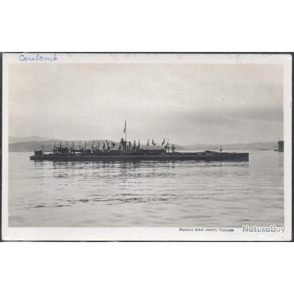 CPA - MARINE DE GUERRE - SOUS-MARIN " COULOMBE " N4074