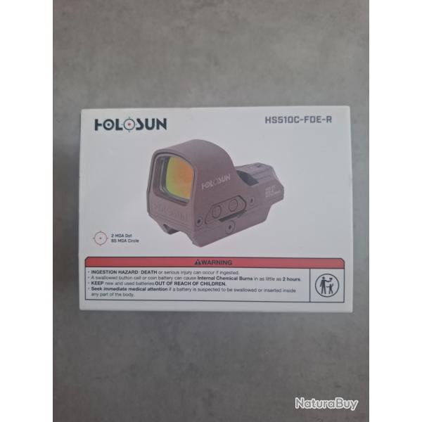 Holosun HS510C-FDE (point rouge) - tres bon etat.