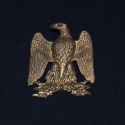 CUIVRERIE AIGLE IMPERIALE DE GIBERNE D'OFFICIER DE CAVALERIE-SECOND EMPIRE-GUERRE 1870/1871