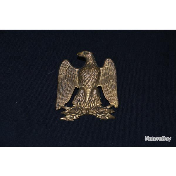 CUIVRERIE AIGLE IMPERIALE DE GIBERNE D'OFFICIER DE CAVALERIE-SECOND EMPIRE-GUERRE 1870/1871
