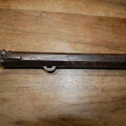 Canon de pistolet à percussion de tir avec rayures cheveux