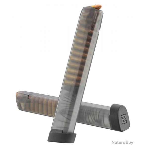 CHARGEUR 30 COUPS TRANSPARENT 9x19mm