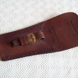 militaria ww1 francais gousset cuir porte baionnette 1892 berthier poilu 14/18 ET 39/45