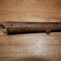 Canon de petit pistolet à silex
