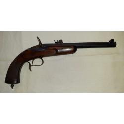 PISTOLET LIÉGEOIS 6mm FLOBERT fin 19em