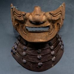 Menpo masque de Samourai Yoroi Edo