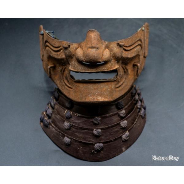 Menpo masque de Samourai Yoroi Edo