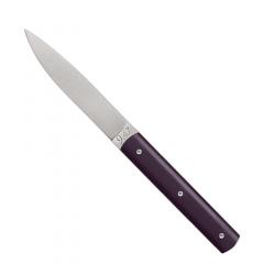 Coffret de deux couteaux de table 9.47 Polyacétal - Perceval Prune