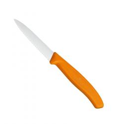 Couteau d'Office Denté 8 cm Swiss Classic Multicolore - Victorinox Orange
