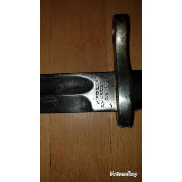 baonnette mauser chilienne