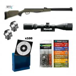 Pack Plinking Carabine à plomb Stoeger RX20 S3 Suppressor 19,9J + Lunettes + Accessoires 18596-defau