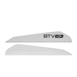 Lot de 100 plumes Easton BTV Blanc